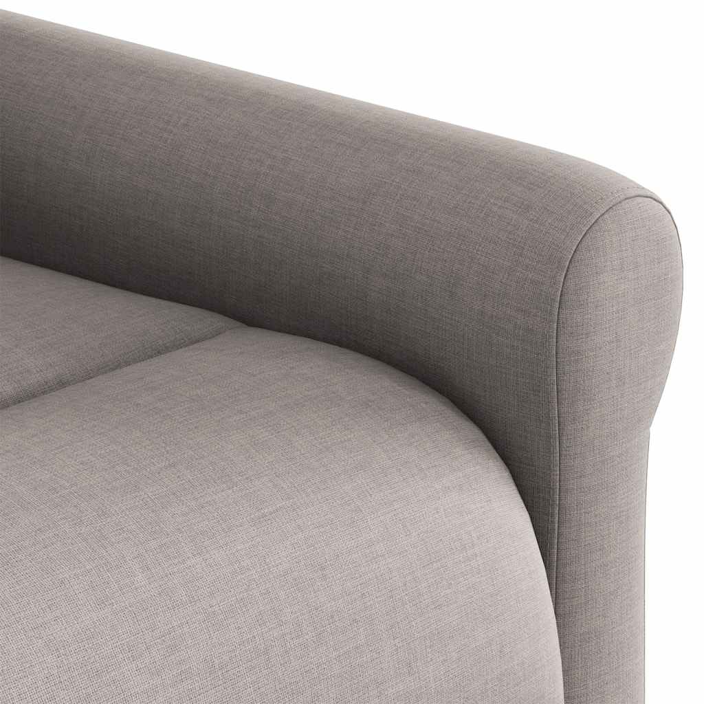 Relaxsessel Taupe Stoff