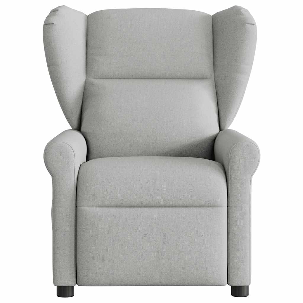 Massagesessel Wolkengrau Stoff