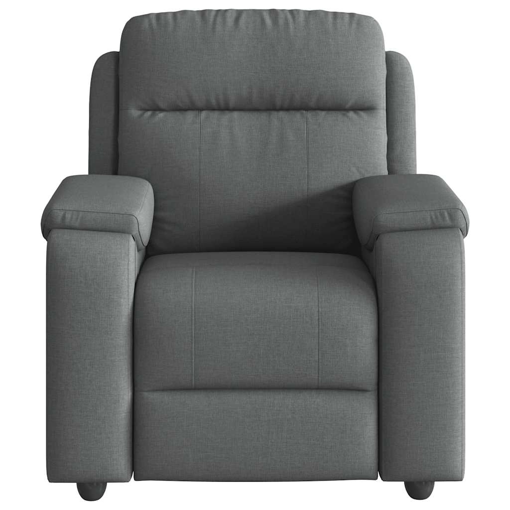 Relaxsessel Dunkelgrau Stoff