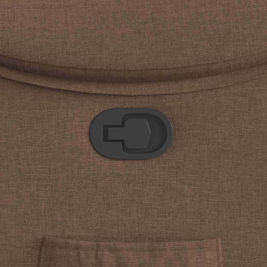 Relaxsessel Braun Stoff