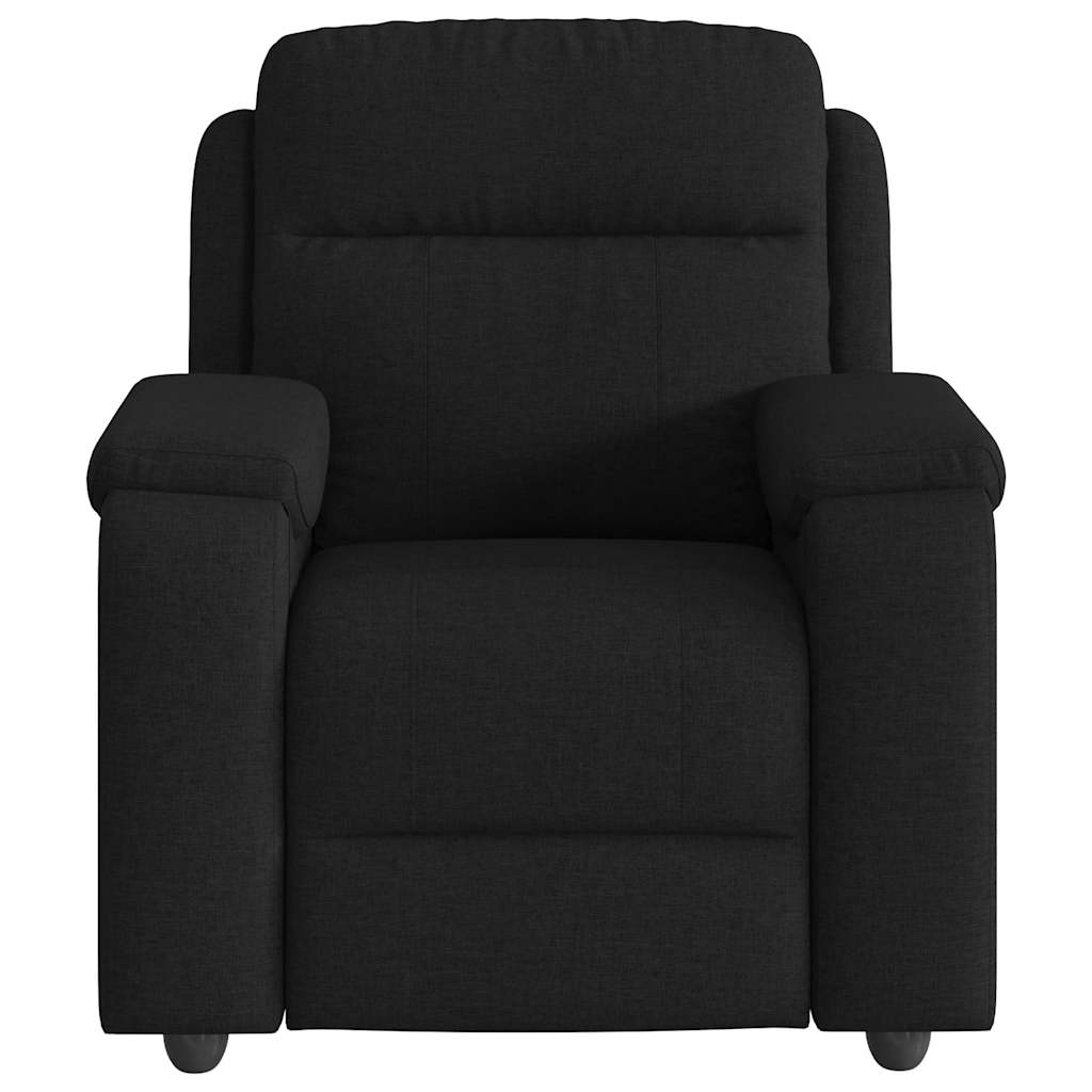Massagesessel Schwarz Stoff