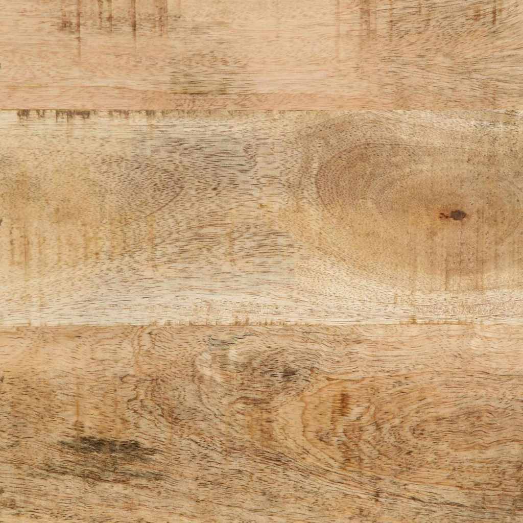 Nachttisch mit Regal Braun 40 x 30 x 80 cm Massivholz Mango