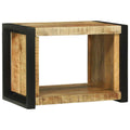 Wandwürfel mit Speicher Braun 55 x 35 x 40 cm Massivholz Mango