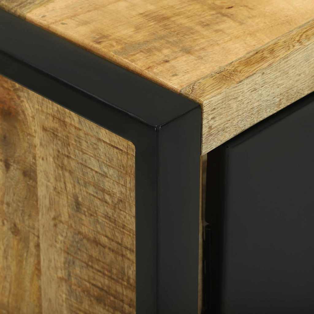 Waschbeckenunterschrank Braun 55 x 35 x 60 cm Massivholz Mango