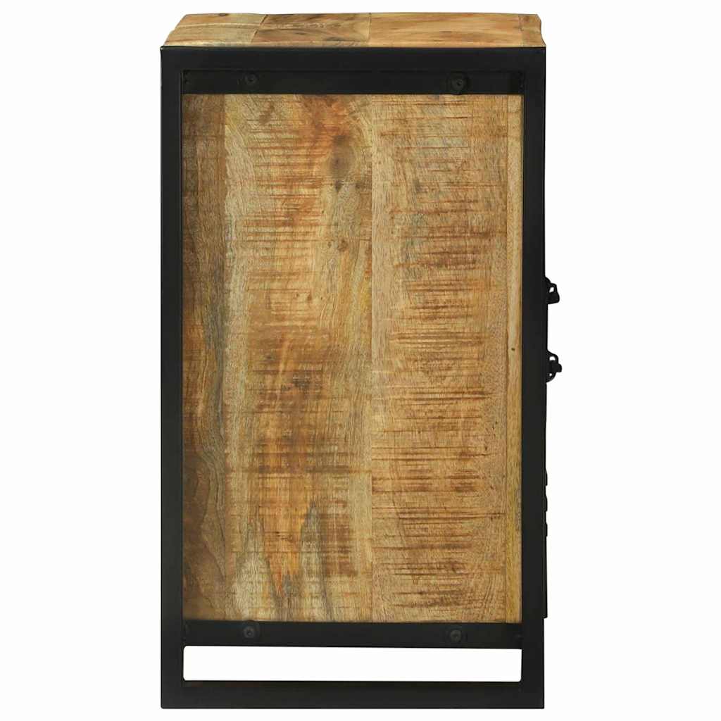 Waschbeckenunterschrank Braun 55 x 35 x 60 cm Massivholz Mango