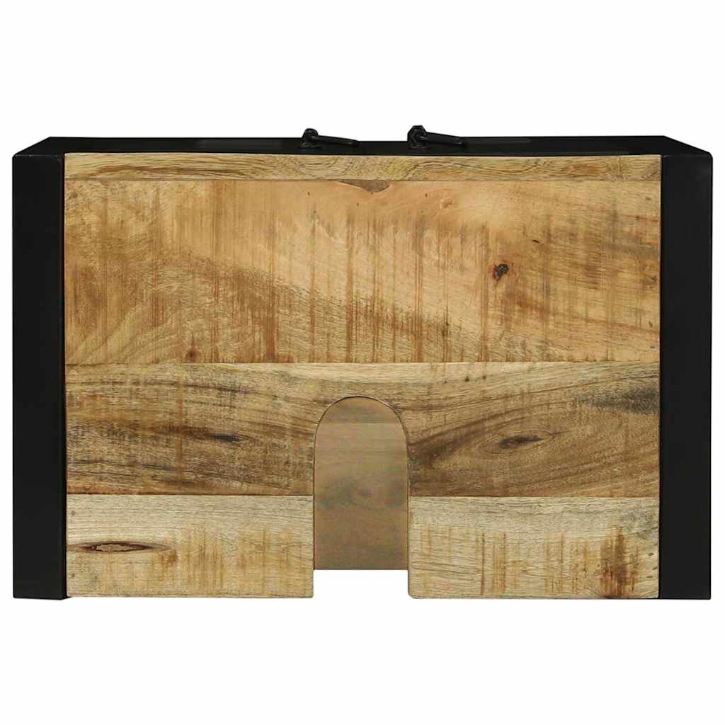 Waschbeckenunterschrank Braun 55 x 35 x 60 cm Massivholz Mango