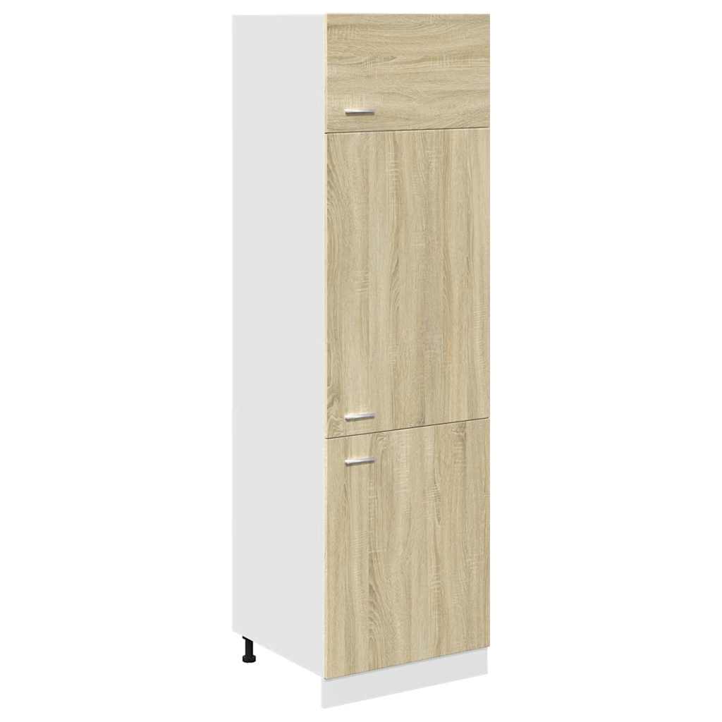 7-tlg. Küchenschrank-Set Lyon Sonoma-Eiche Holzwerkstoff