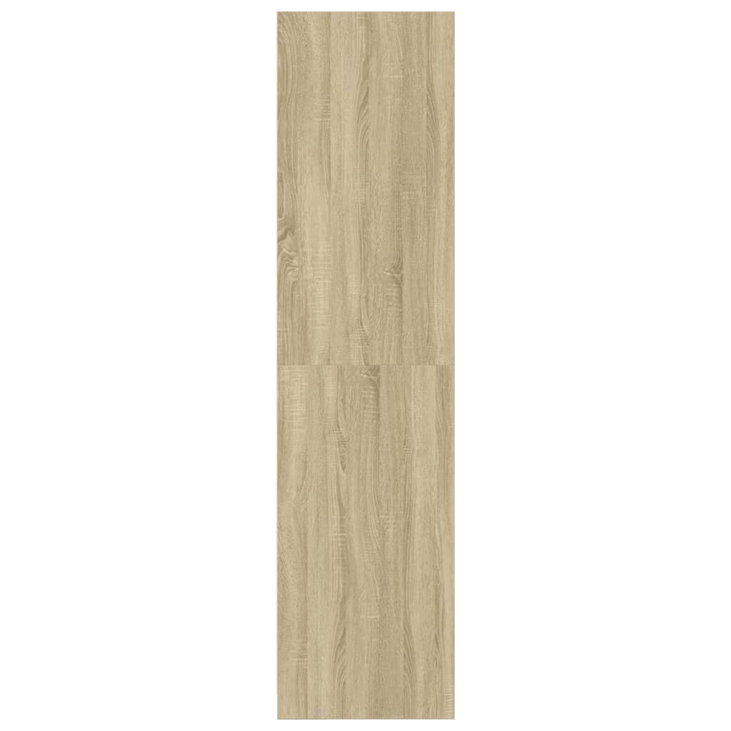 Kleiderschrank Sonoma-Eiche 80x50x200 cm Holzwerkstoff