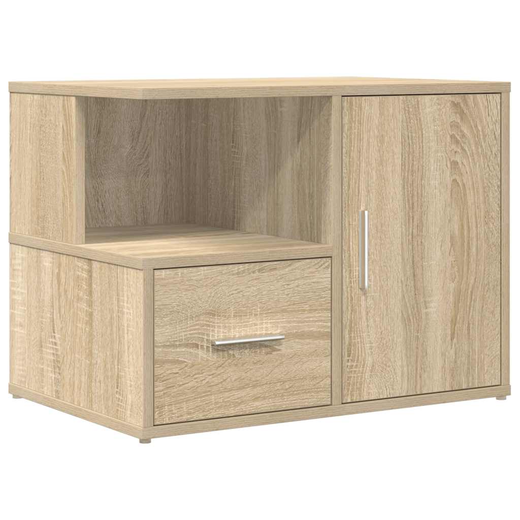 Eckregal Sonoma-Eiche 160x40x45 cm Holzwerkstoff