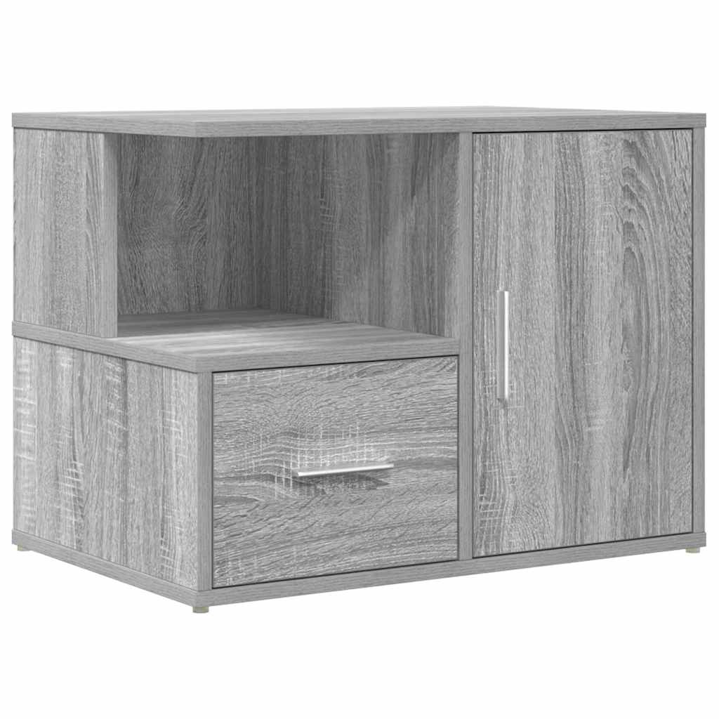 Eckregal Grau Sonoma 160x40x45 cm Holzwerkstoff