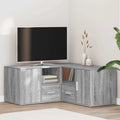 Eckregal Grau Sonoma 160x40x45 cm Holzwerkstoff
