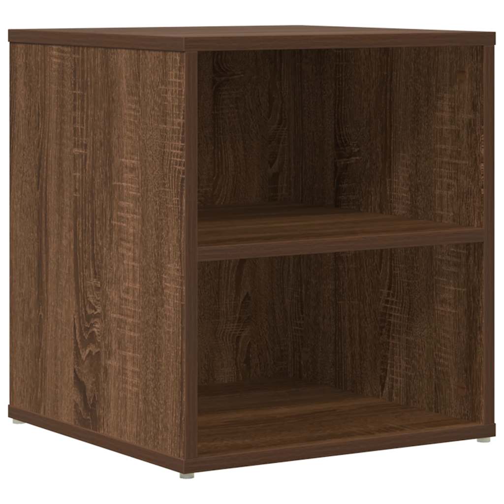 Eckregal Braun Eichen-Optik 160x40x45 cm Holzwerkstoff