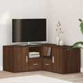 Eckregal Braun Eichen-Optik 160x40x45 cm Holzwerkstoff