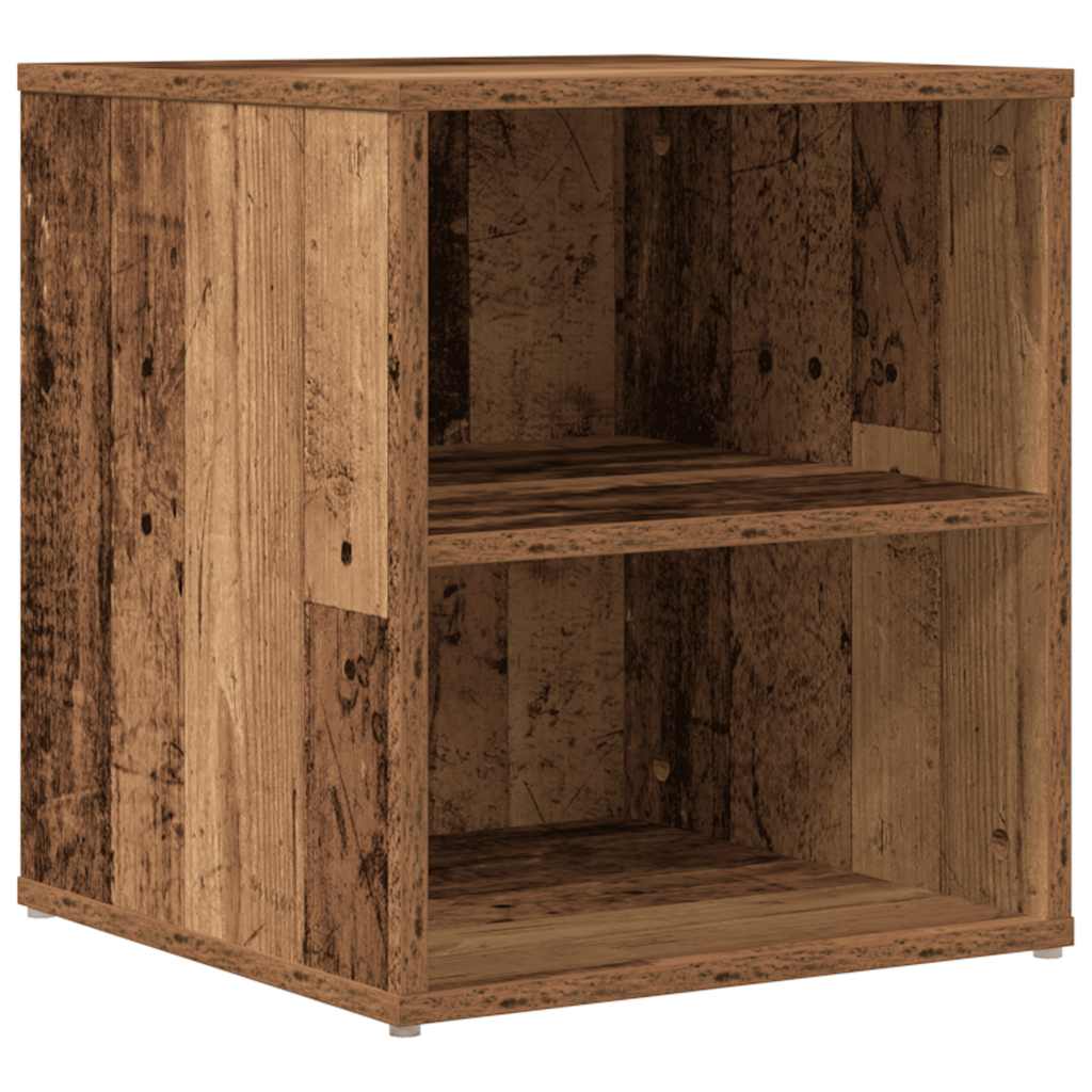 Eckregal Altholz-Optik 160x40x45 cm Holzwerkstoff