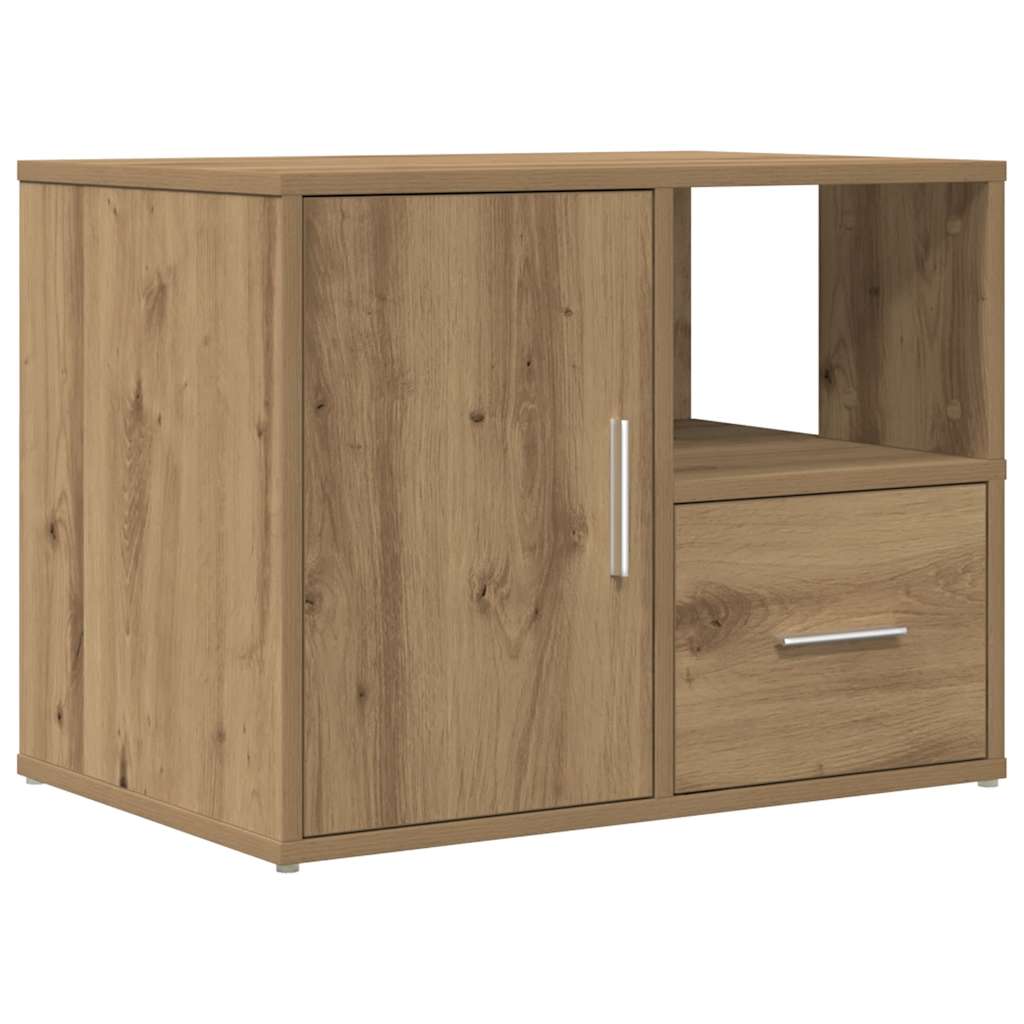 Eckregal Artisan-Eichen-Optik 160x40x45 cm Holzwerkstoff