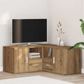 Eckregal Artisan-Eichen-Optik 160x40x45 cm Holzwerkstoff