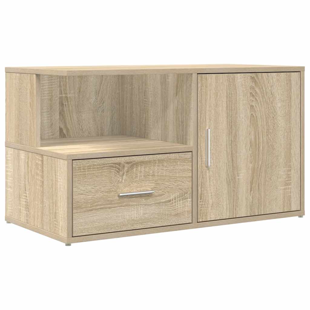Eckregal Sonoma-Eiche 200x40x45 cm Holzwerkstoff