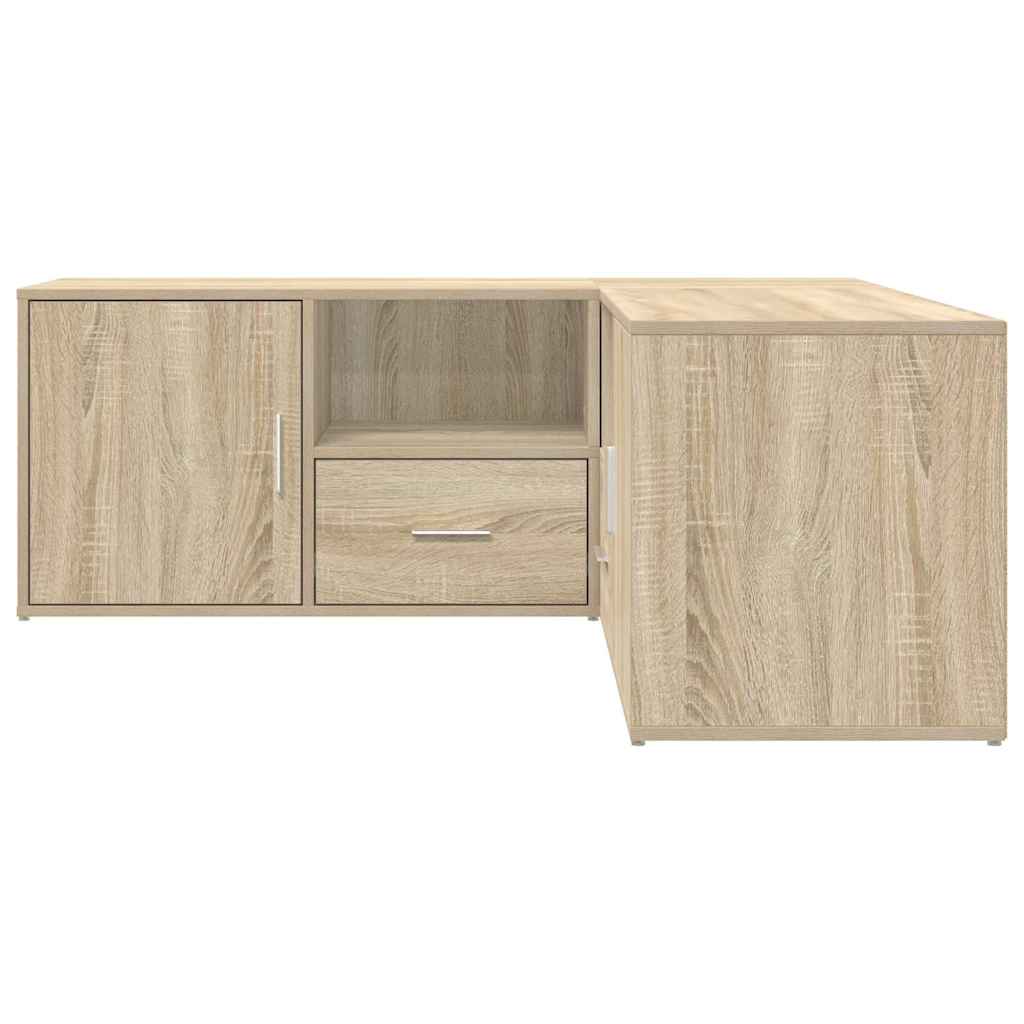 Eckregal Sonoma-Eiche 200x40x45 cm Holzwerkstoff