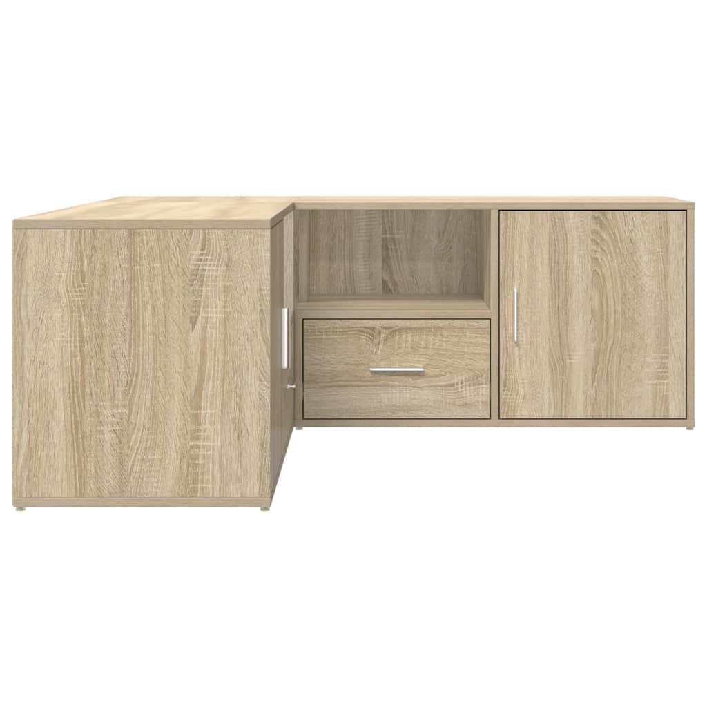 Eckregal Sonoma-Eiche 200x40x45 cm Holzwerkstoff