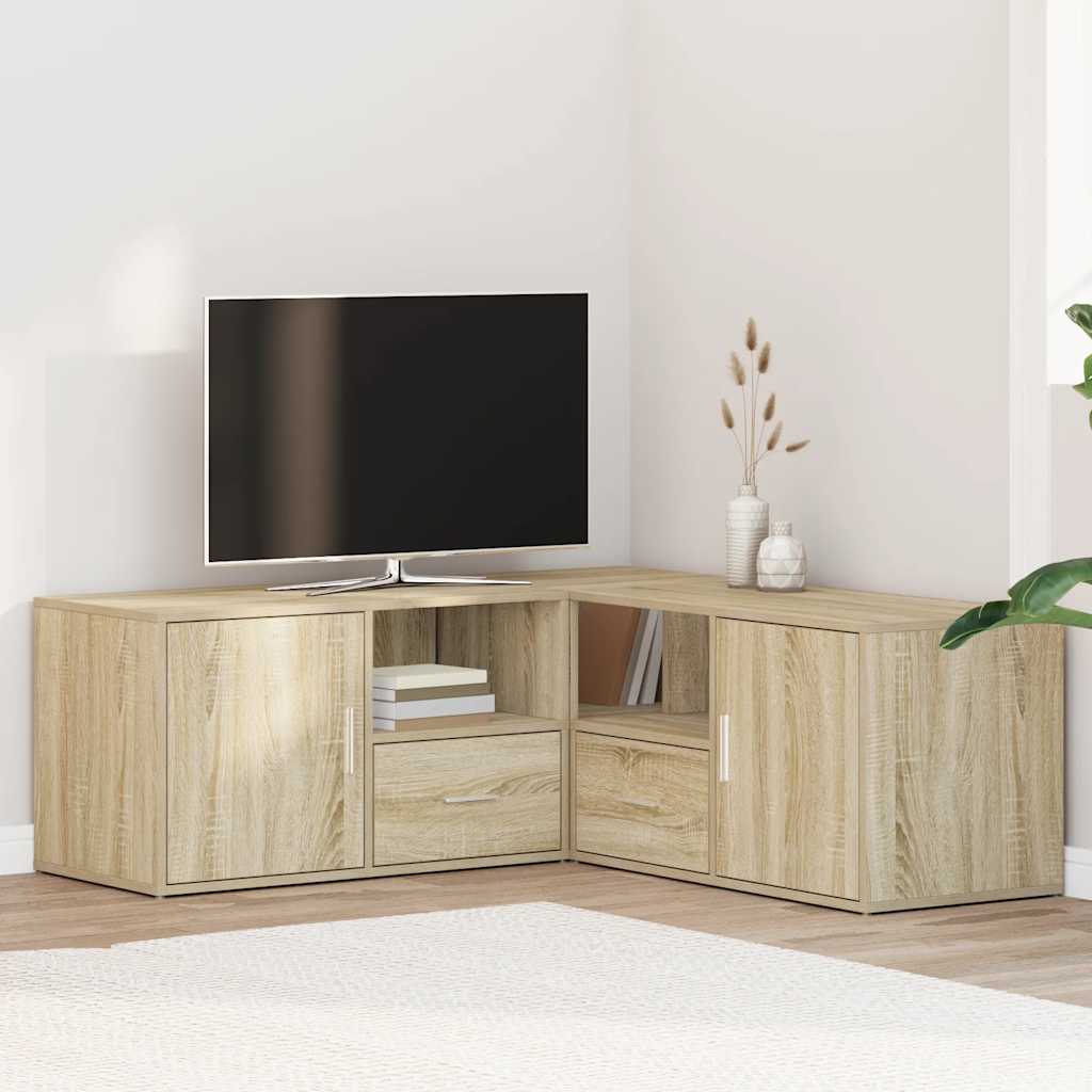 Eckregal Sonoma-Eiche 200x40x45 cm Holzwerkstoff