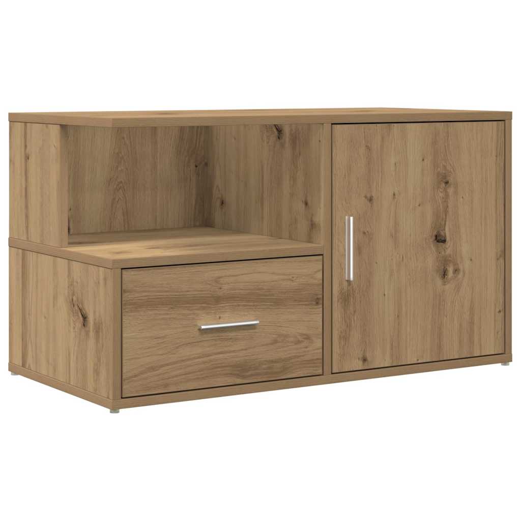 Eckregal Artisan-Eiche 200x40x45 cm Holzwerkstoff