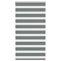 Doppelrollo Dunkelgrau 75x100 cm Stoffbreite 70,9 cm Polyester