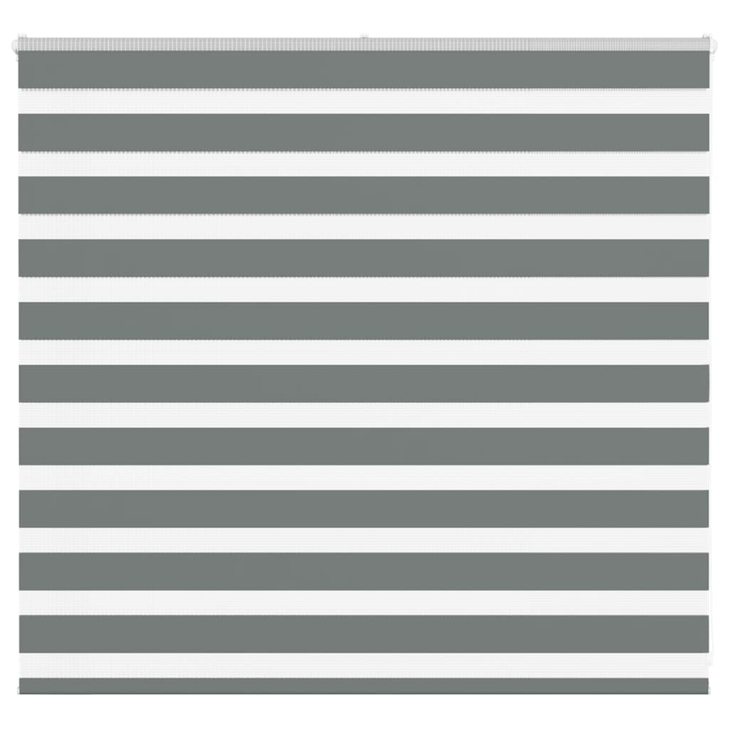 Doppelrollo Dunkelgrau 155x100 cm Stoffbreite 150,9 cm Polyester