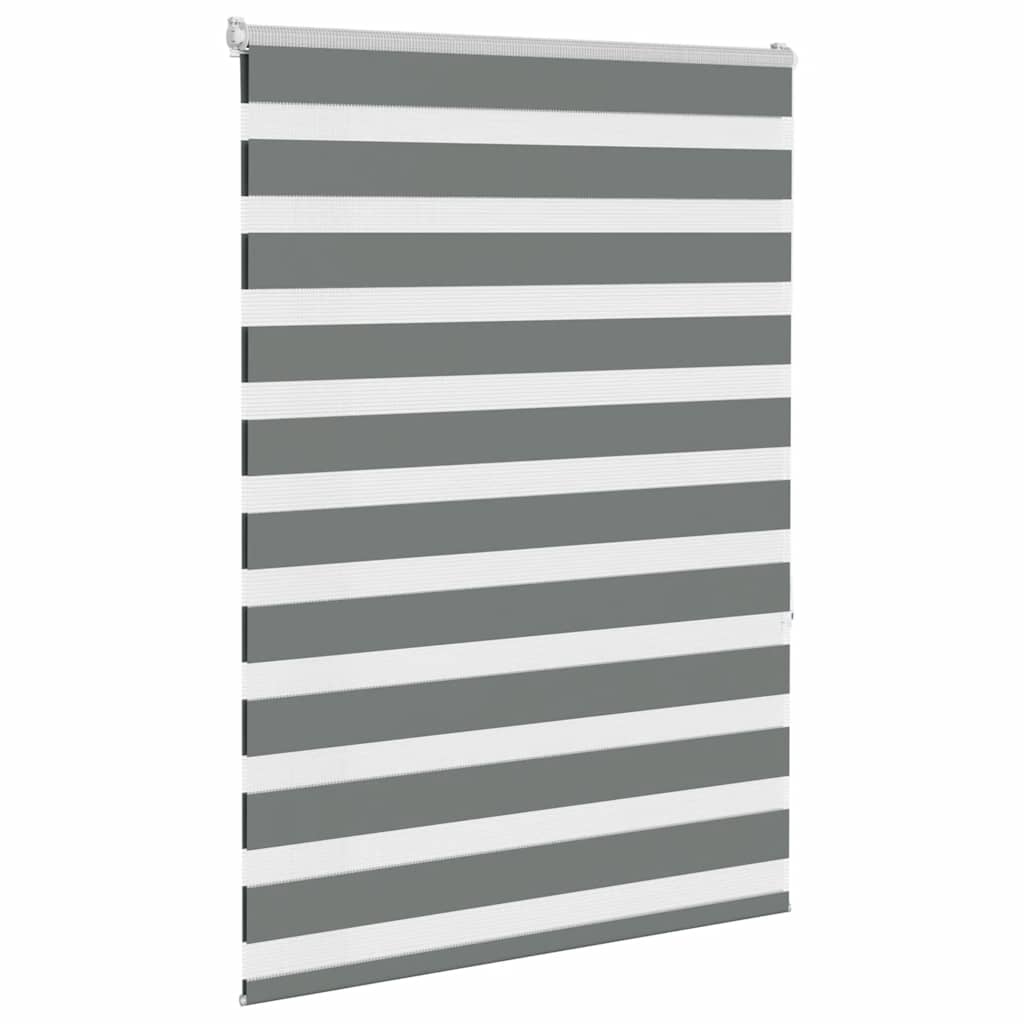 Doppelrollo Dunkelgrau 105x150cm Stoffbreite 100,9 cm Polyester