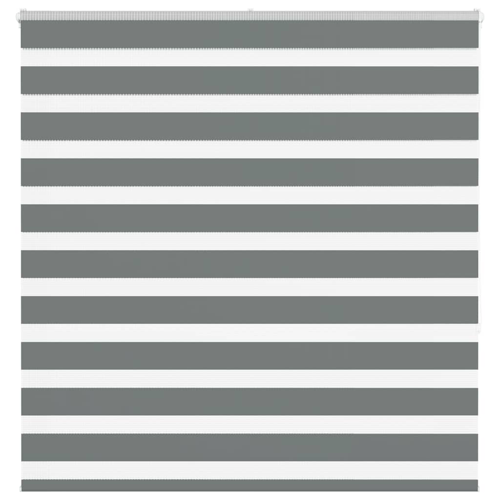 Doppelrollo Dunkelgrau 140x150 cm Stoffbreite 135,9 cm Polyester