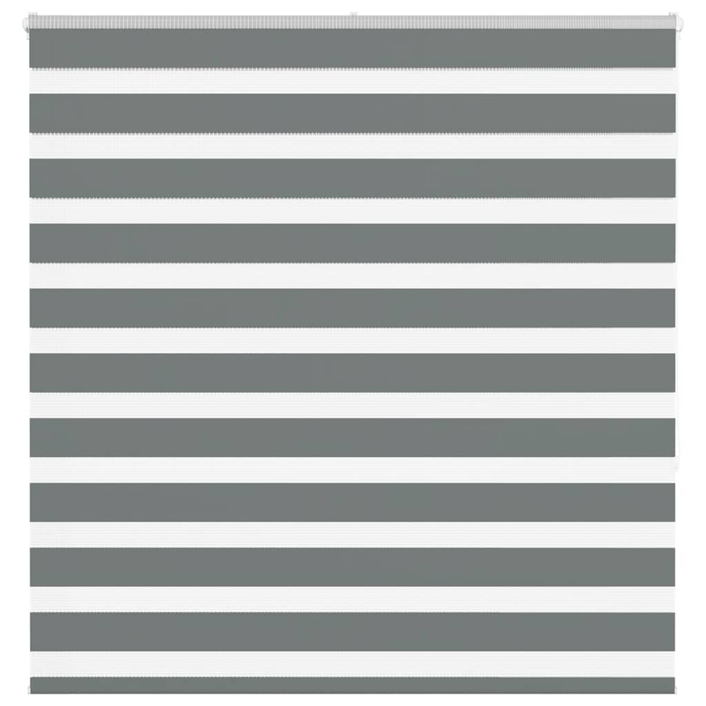 Doppelrollo Dunkelgrau 150x150 cm Stoffbreite 145,9 cm Polyester