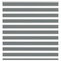 Doppelrollo Dunkelgrau 150x150 cm Stoffbreite 145,9 cm Polyester