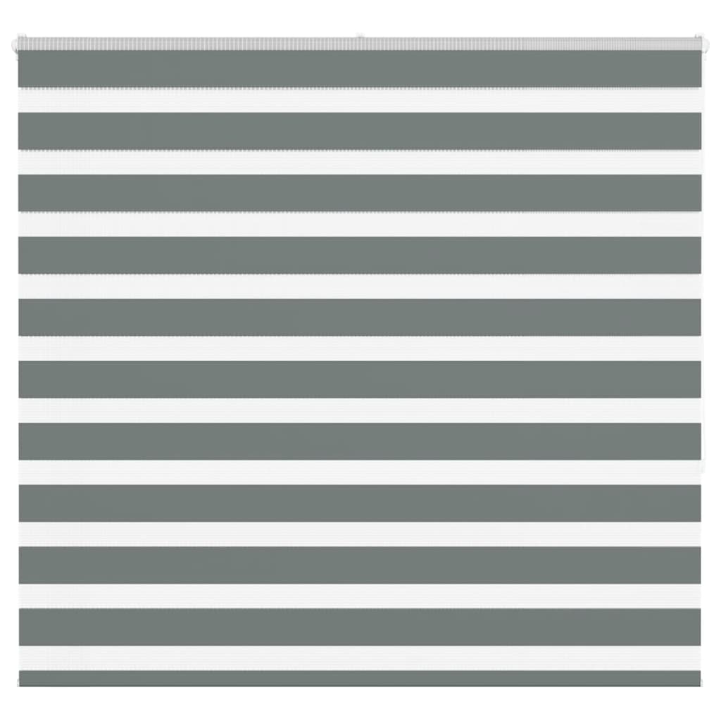 Doppelrollo Dunkelgrau 155x150 cm Stoffbreite 150,9 cm Polyester
