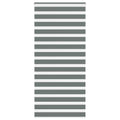 Doppelrollo Dunkelgrau 100x200 cm Stoffbreite 95,9 cm Polyester