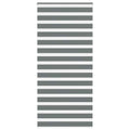 Doppelrollo Dunkelgrau 110x200 cm Stoffbreite 105,9 cm Polyester
