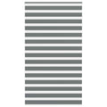 Doppelrollo Dunkelgrau 130x200 cm Stoffbreite 125,9 cm Polyester