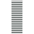 Doppelrollo Dunkelgrau 90x230 cm Stoffbreite 85,9 cm Polyester