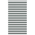 Doppelrollo Dunkelgrau 120x230 cm Stoffbreite 115,9 cm Polyester