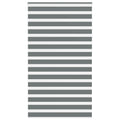 Doppelrollo Dunkelgrau 125x230 cm Stoffbreite 120,9 cm Polyester