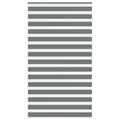 Doppelrollo Dunkelgrau 135x230 cm Stoffbreite 130,9 cm Polyester
