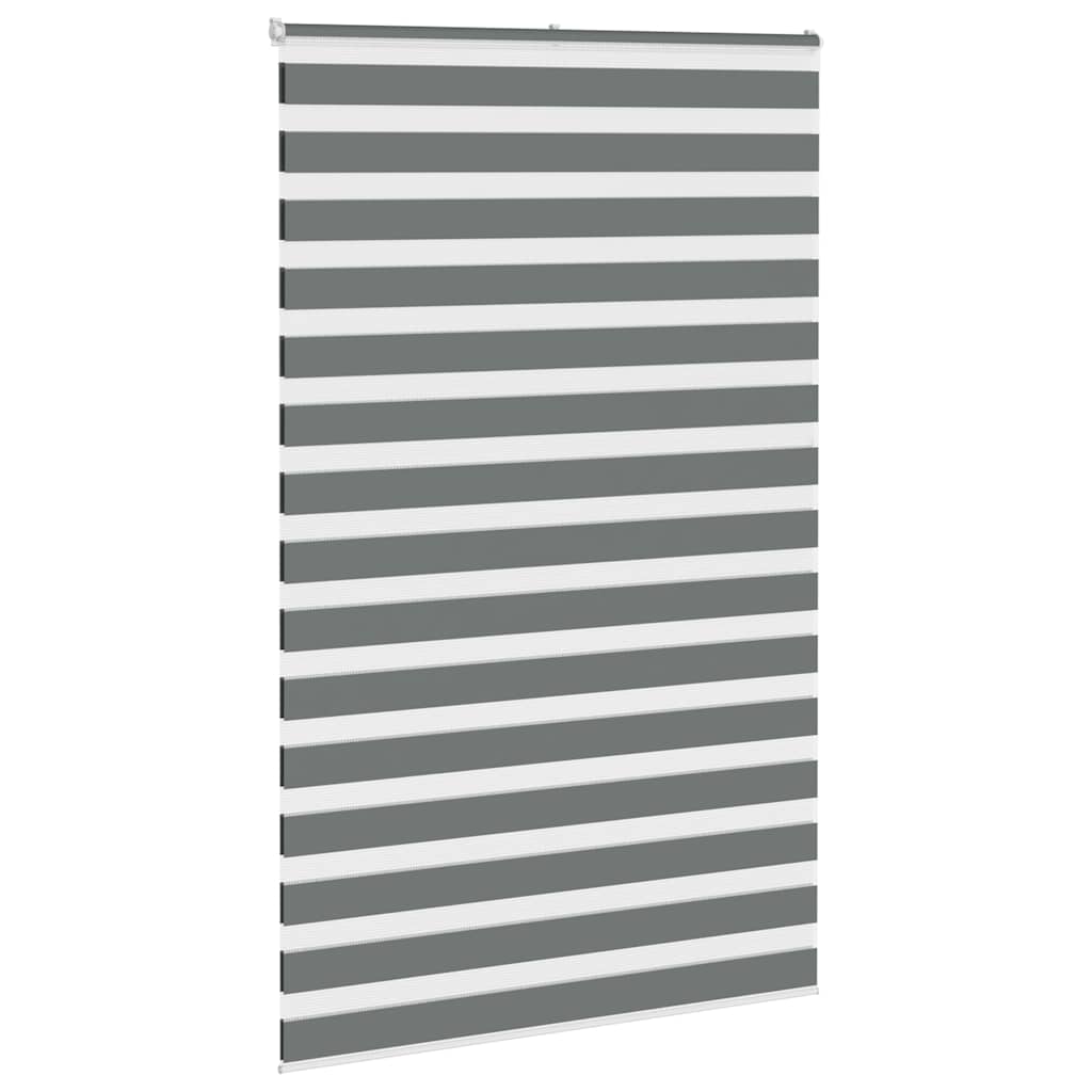Doppelrollo Dunkelgrau 145x230cm Stoffbreite 140,9 cm Polyester