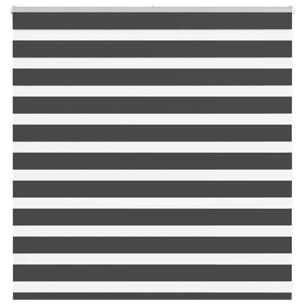 Doppelrollo Schwarz 150x100 cm Stoffbreite 145,9 cm Polyester
