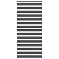 Doppelrollo Schwarz 100x200 cm Stoffbreite 95,9 cm Polyester