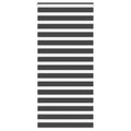 Doppelrollo Schwarz 110x200 cm Stoffbreite 105,9 cm Polyester