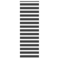 Doppelrollo Schwarz 85x230 cm Stoffbreite 80,9 cm Polyester