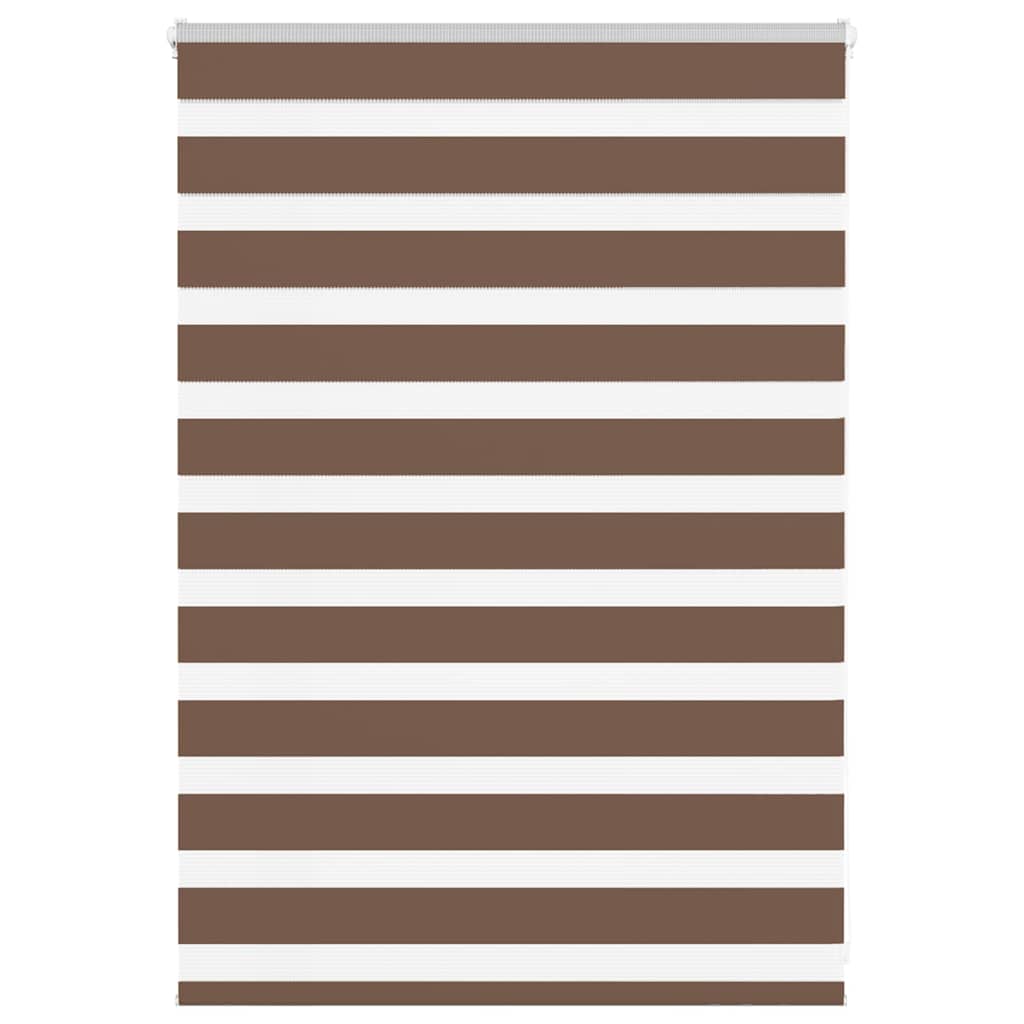 Doppelrollo Braun 105x100 cm Stoffbreite 100,9 cm Polyester