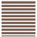 Doppelrollo Braun 150x100 cm Stoffbreite 145,9 cm Polyester