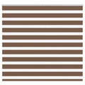 Doppelrollo Braun 155x100 cm Stoffbreite 150,9 cm Polyester