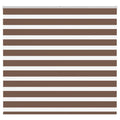 Doppelrollo Braun 160x100 cm Stoffbreite 155,9 cm Polyester
