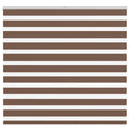 Doppelrollo Braun 165x100 cm Stoffbreite 160,9 cm Polyester