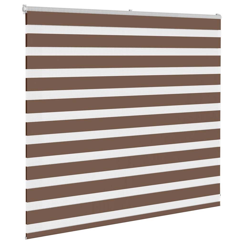 Doppelrollo Braun 165x100 cm Stoffbreite 160,9 cm Polyester